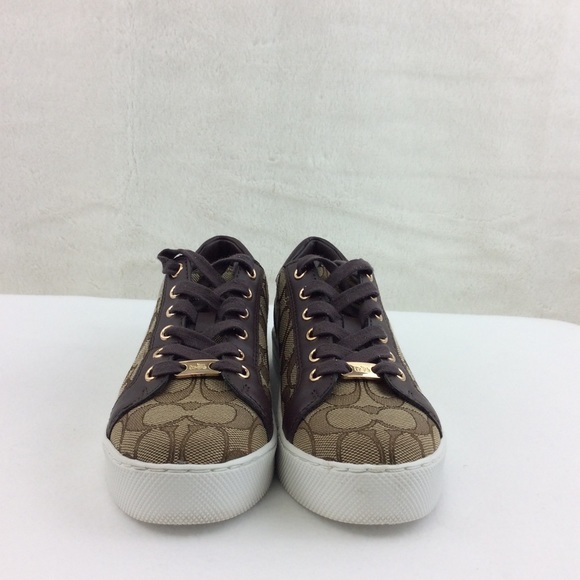 Coach Women’s Paddy Low Top Sneakers NOWT - Picture 3 of 4